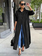 Long-sleeved Casual Shirts And Dresses With Multiple Wear Methods. Grayceful LLC