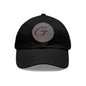 Hat with Leather Patch (Round) Grayceful LLC