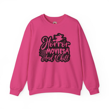 Horror Movies and Chill Crewneck Sweatshirt The Devil's Pickle
