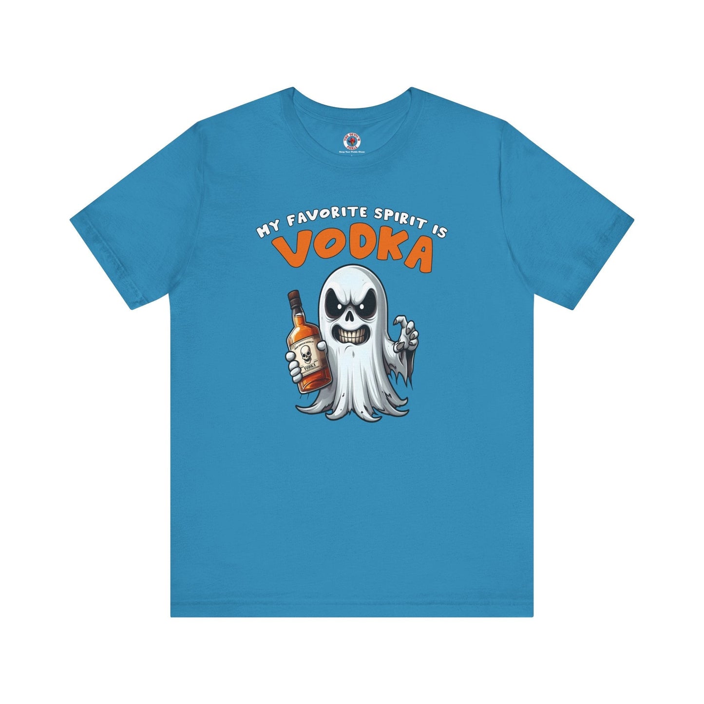 My Favorite Spirit Is Vodka T-Shirt The Devil's Pickle