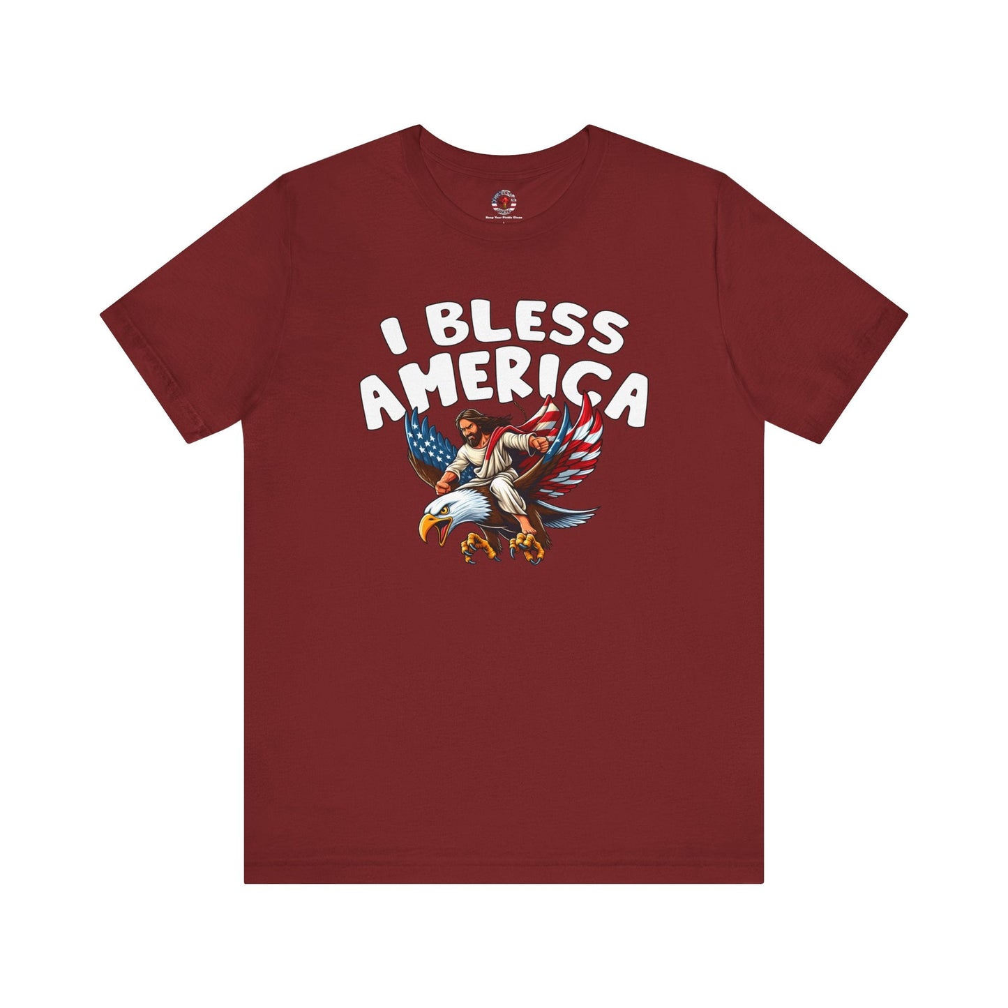 I Bless America T-Shirt The Devil's Pickle