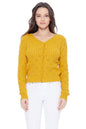 Pointelle Patterned Button Down Sweater Cardigan Shop Style & More | Fresh Looks, Everyday Deals & Free Shipping