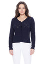 Pointelle Patterned Button Down Sweater Cardigan Shop Style & More | Fresh Looks, Everyday Deals & Free Shipping