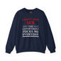 I Don't Need Sex The Government Fucks Me Everyday Crewneck Sweatshirt The Devil's Pickle