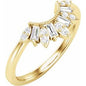18K Yellow 1/5 CTW Natural Diamond Contour Band Ethereal Legacy Boutiques