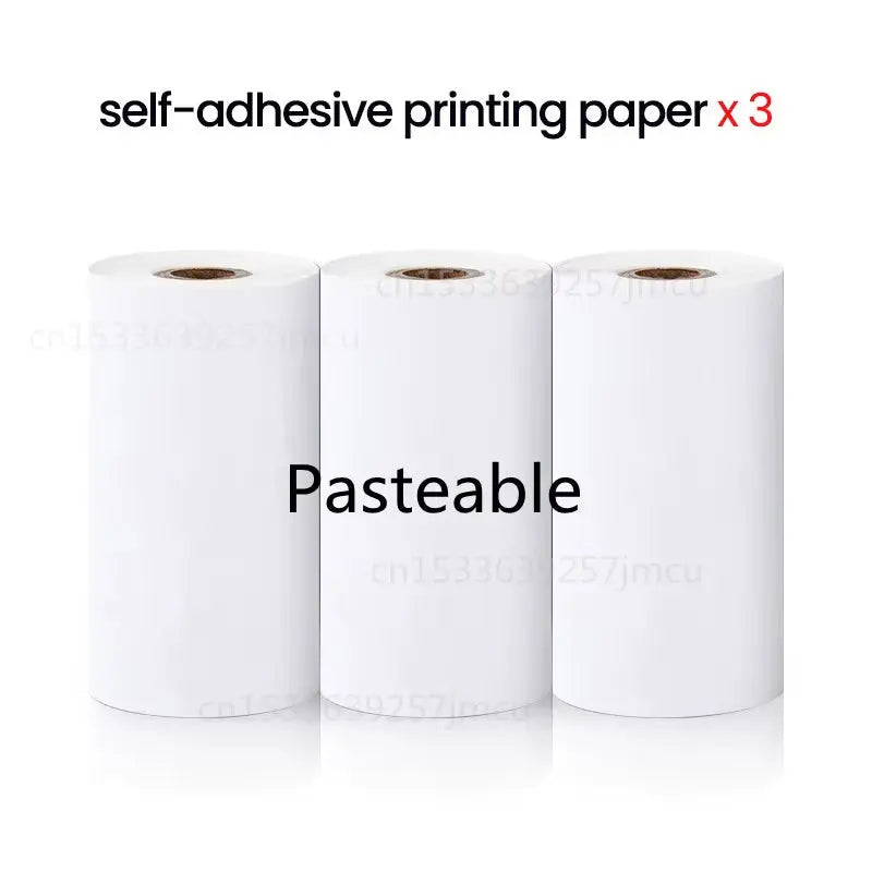 Compact and Colorful Mini Thermal Printer: Bluetooth Wireless Portable Pocket Label Maker for Stickers