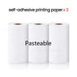Compact and Colorful Mini Thermal Printer: Bluetooth Wireless Portable Pocket Label Maker for Stickers