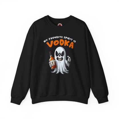 My Favorite Spirit Is Vodka Crewneck Sweatshirt The Devil's Pickle