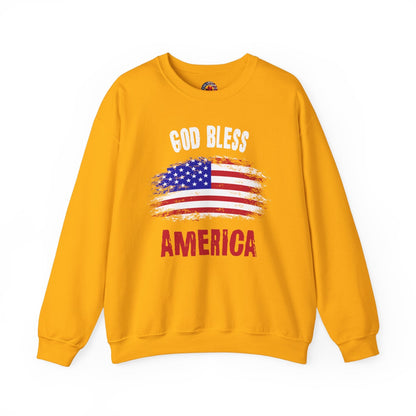 God Bless America Crewneck Sweatshirt The Devil's Pickle