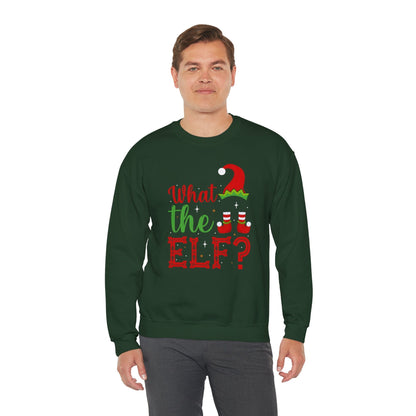 What The Elf Crewneck Sweatshirt The Devil's Pickle