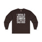 I Would Workout But I Like This Dad Bod Long Sleeve Tee The Devil's Pickle