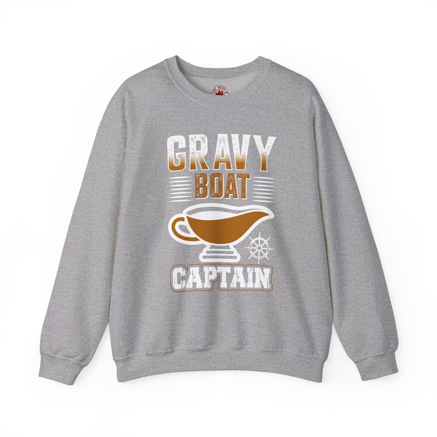 Gravy Boat Captain Crewneck Sweatshirt The Devil's Pickle