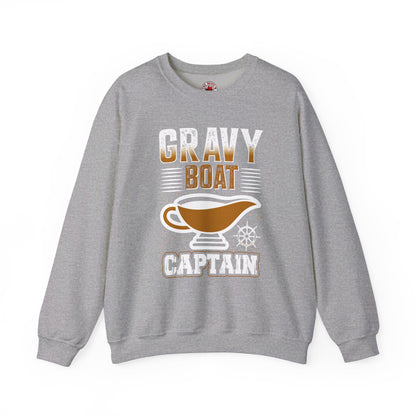 Gravy Boat Captain Crewneck Sweatshirt The Devil's Pickle