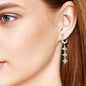 Lumen Arc Earrings Ivory Embers