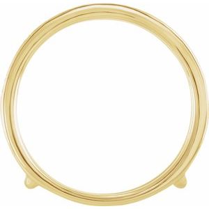 14K Yellow 1/5 CTW Natural Diamond Ring Guard Ethereal Legacy Boutiques