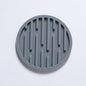 Hot selling silicone cup pad, circular and thickened 10CM drainage pad, heat insulation and anti slip tea cup pad
