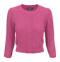 Cute Pattern Cropped Cardigan Sweater  3/4 Sleeve Shop Style & More | Fresh Looks, Everyday Deals & Free Shipping