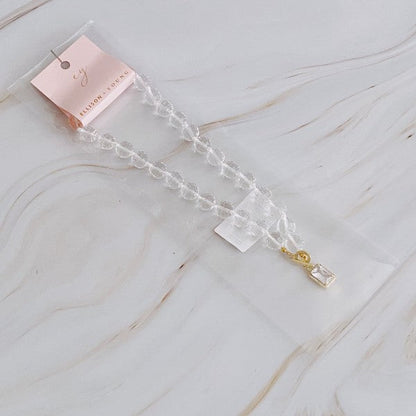 Clear Crystal Ball Chain Necklace Shop Style & More | Fresh Looks, Everyday Deals & Free Shipping