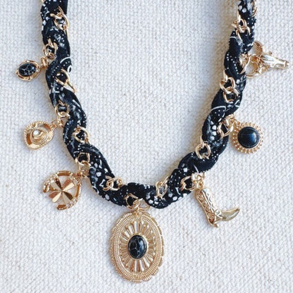 Wild West Desert Charm Scarf Necklace Shop Style & More | Fresh Looks, Everyday Deals & Free Shipping