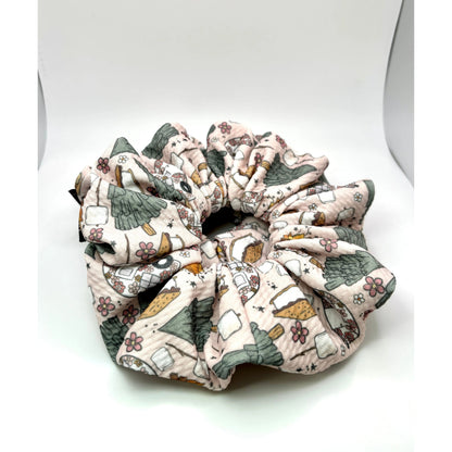 S'mores Camping Summer Bullet Scrunchie Enchanted Scrunch