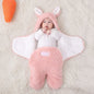 Maternal And Infant Products Newborn Lamb Velvet Quilt Baby Quilt Autumn And Winter Thickened Split-Leg Sleeping Bag Baby Quilt