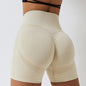 Country Girl High-Waisted Fitness Shorts | Butt Lifting & Ribbed Activewear for Yoga & Running Country in My Heart