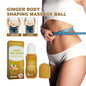Ginger Body Shaping Massage Ball, Shape Slimming Lift Firming Skin Massage Ball