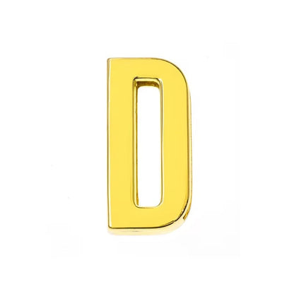 Scarf Slide Letters – 30mm – 14K Gold Non Tarnish Deep South Originals