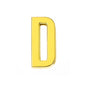 Scarf Slide Letters – 30mm – 14K Gold Non Tarnish Deep South Originals