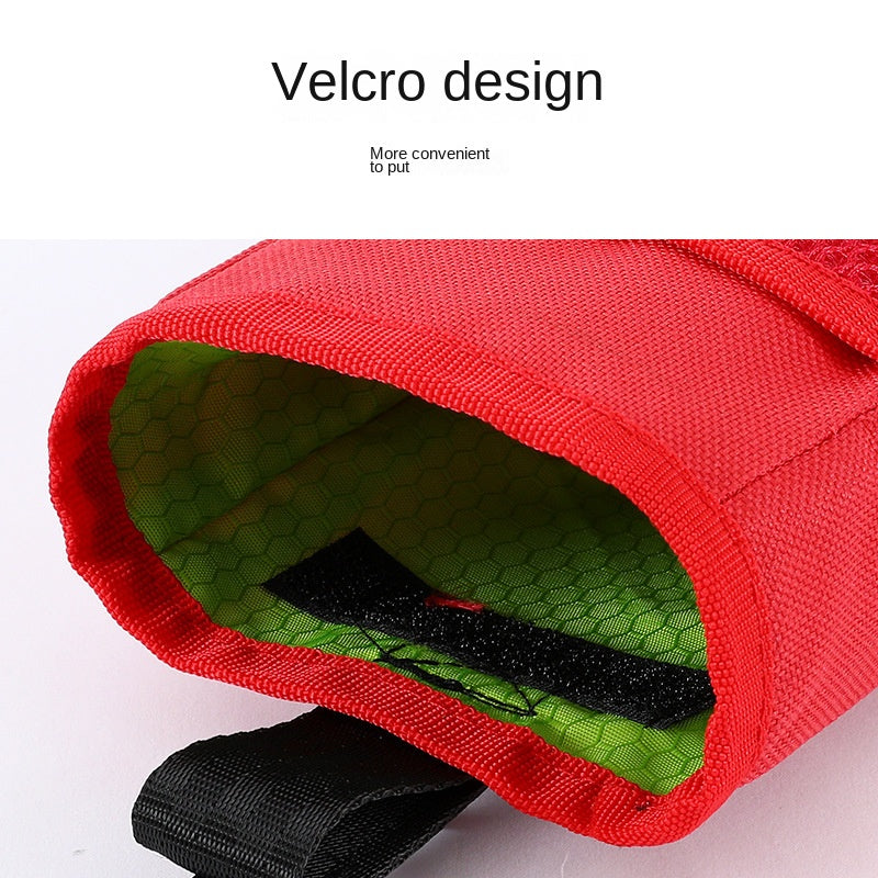 Pet Snack Bag Portable Waist Pack for Outdoor Dog Walking Training Feeding Waterproof Oxford Cloth Treat Bag