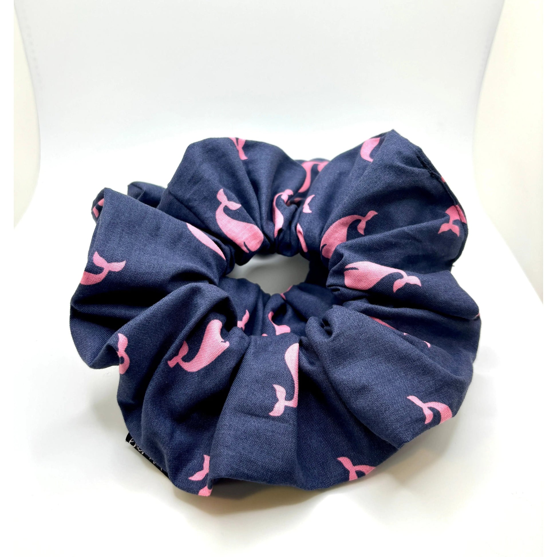 Pink Whale Scrunchie Enchanted Scrunch