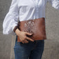 Python Luxe Clutch - Stylish Simulated Leather Clutch for Sophisticated Women Country in My Heart