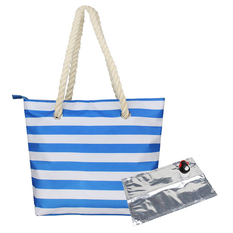 Insulated Tote Bag with Drink Dispenser ViralGalleria.com