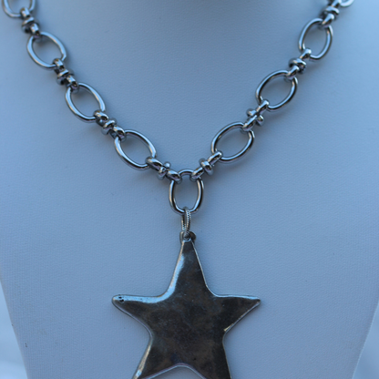 Star Pendant Necklace 14K Gold Plated Stainless Steel Deep South Originals