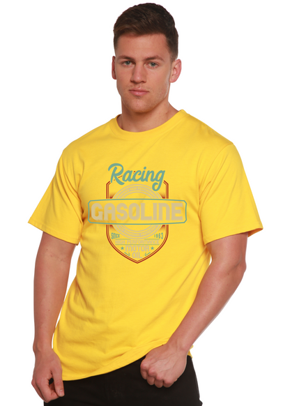 Racing Men's Bamboo Viscose/Organic Cotton Short Sleeve Graphic T-Shirt