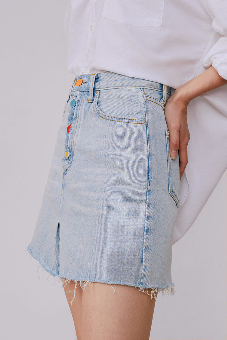 Rainbow Pleat Skort HJ119 [FINAL SALE] Hey Joanie