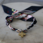 Navy Grace Scarf Necklace Deep South Originals