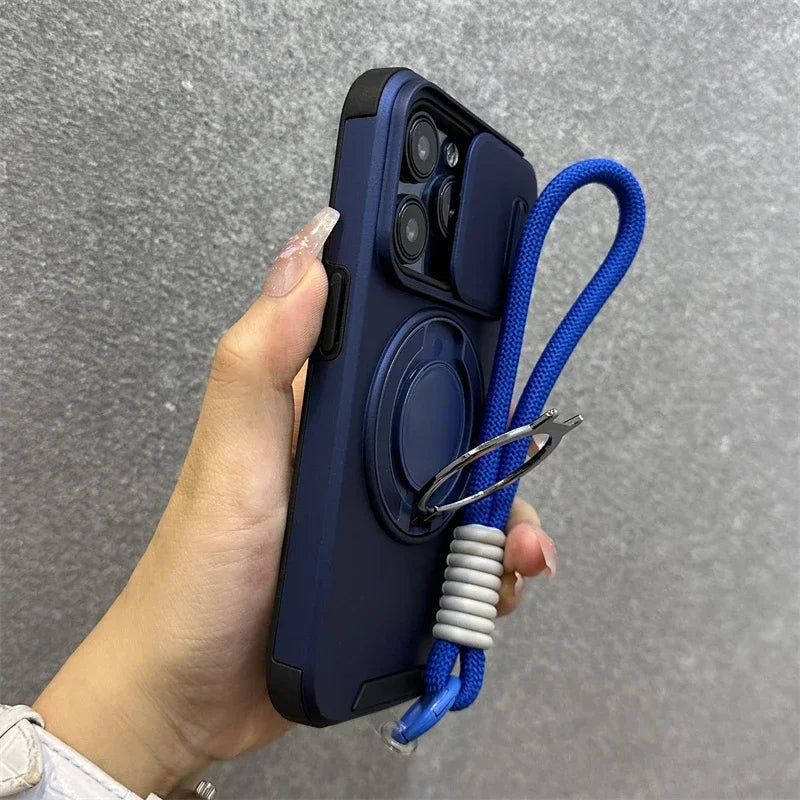 Armor Magnetic Bracket Case for iPhone ViralGalleria.com