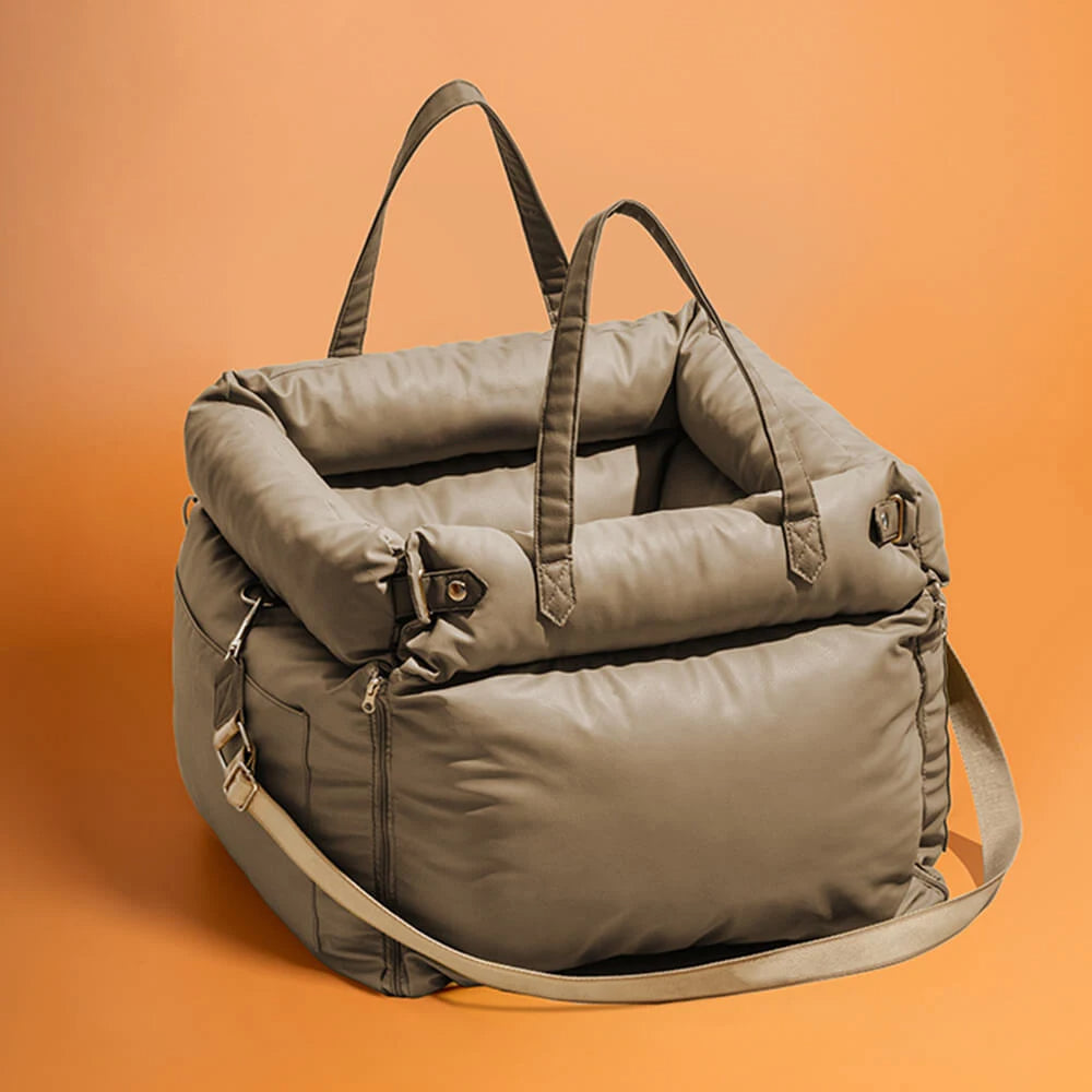 Dog Car Seat Bed with Safety Buckle ViralGalleria.com