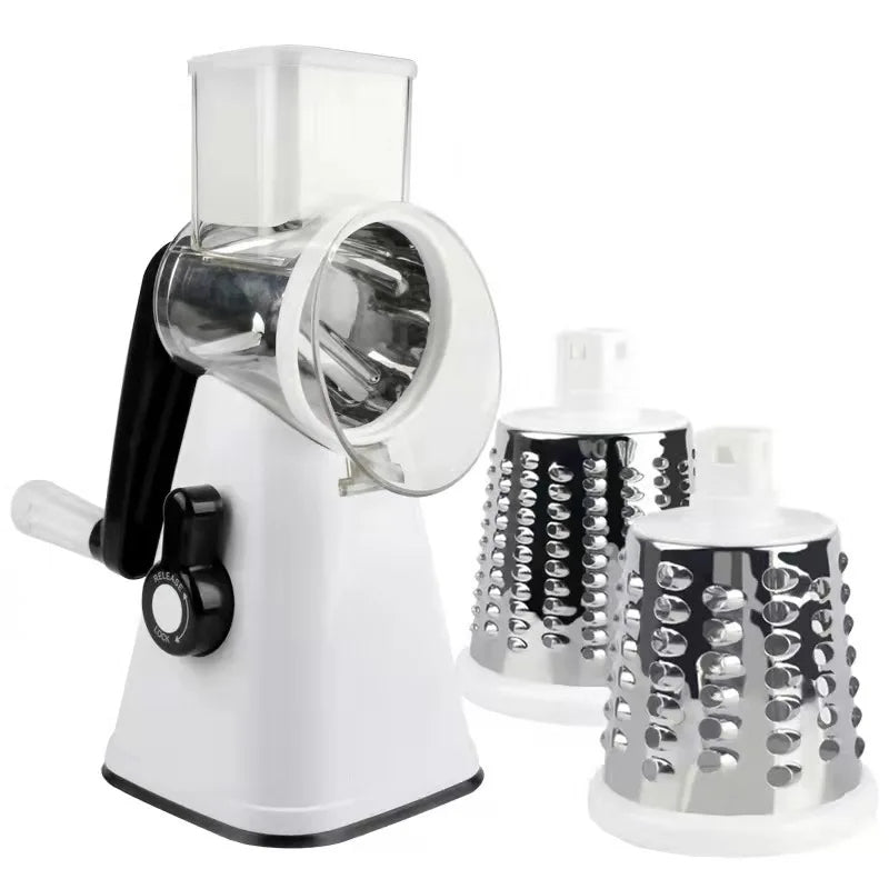 3-in-1 Rotary Cheese Grater & Vegetable Slicer ViralGalleria.com