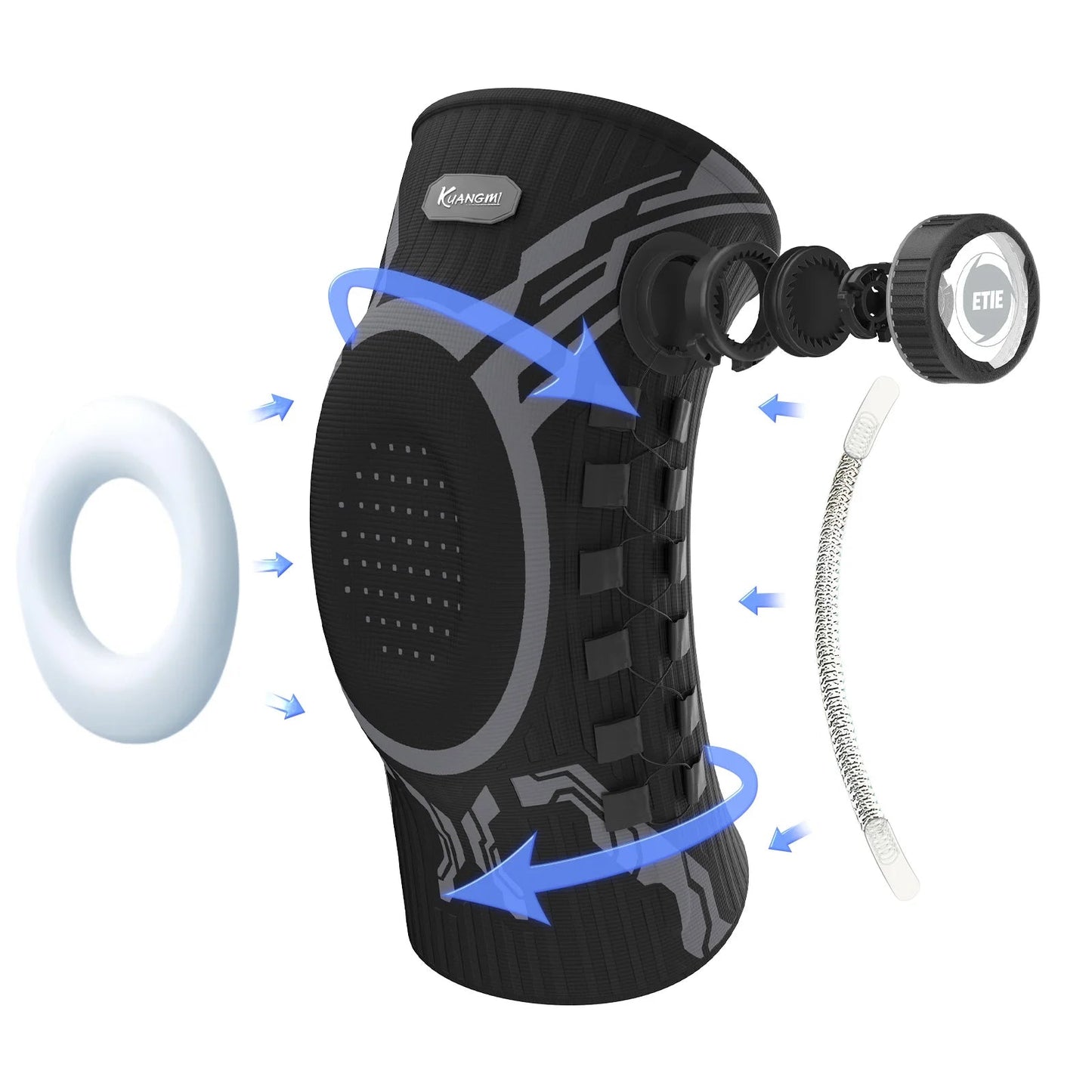 Adjustable Knee Brace with Patella Support Stabilizer ViralGalleria.com