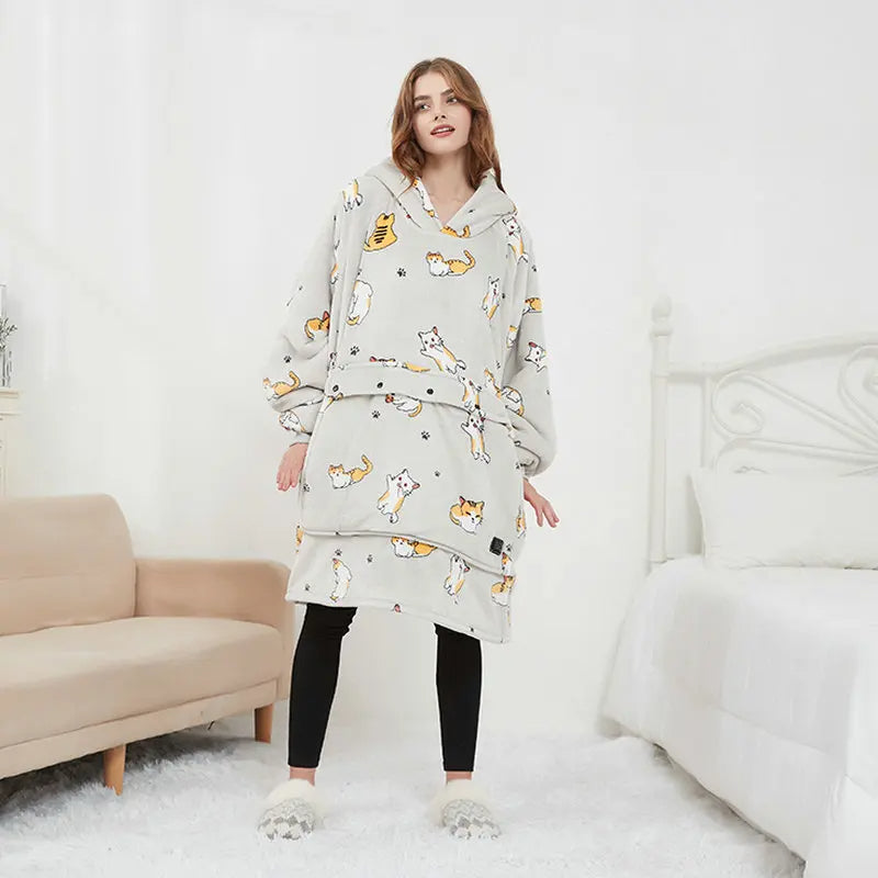 Oversized Heatable Hoodie ViralGalleria.com