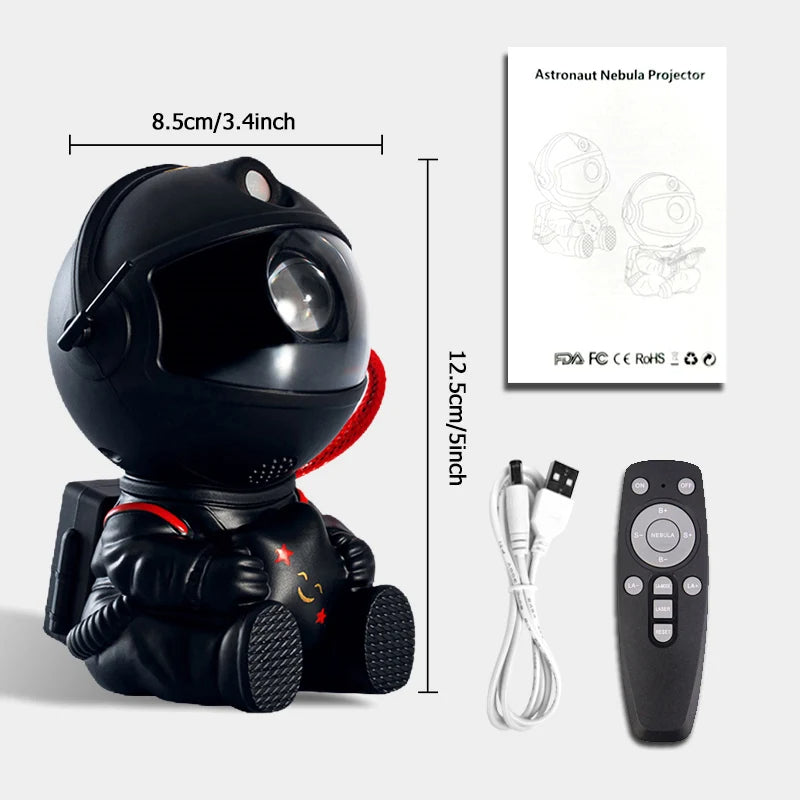 Star Projector Sitting Astronaut Galaxy Night Light ViralGalleria.com