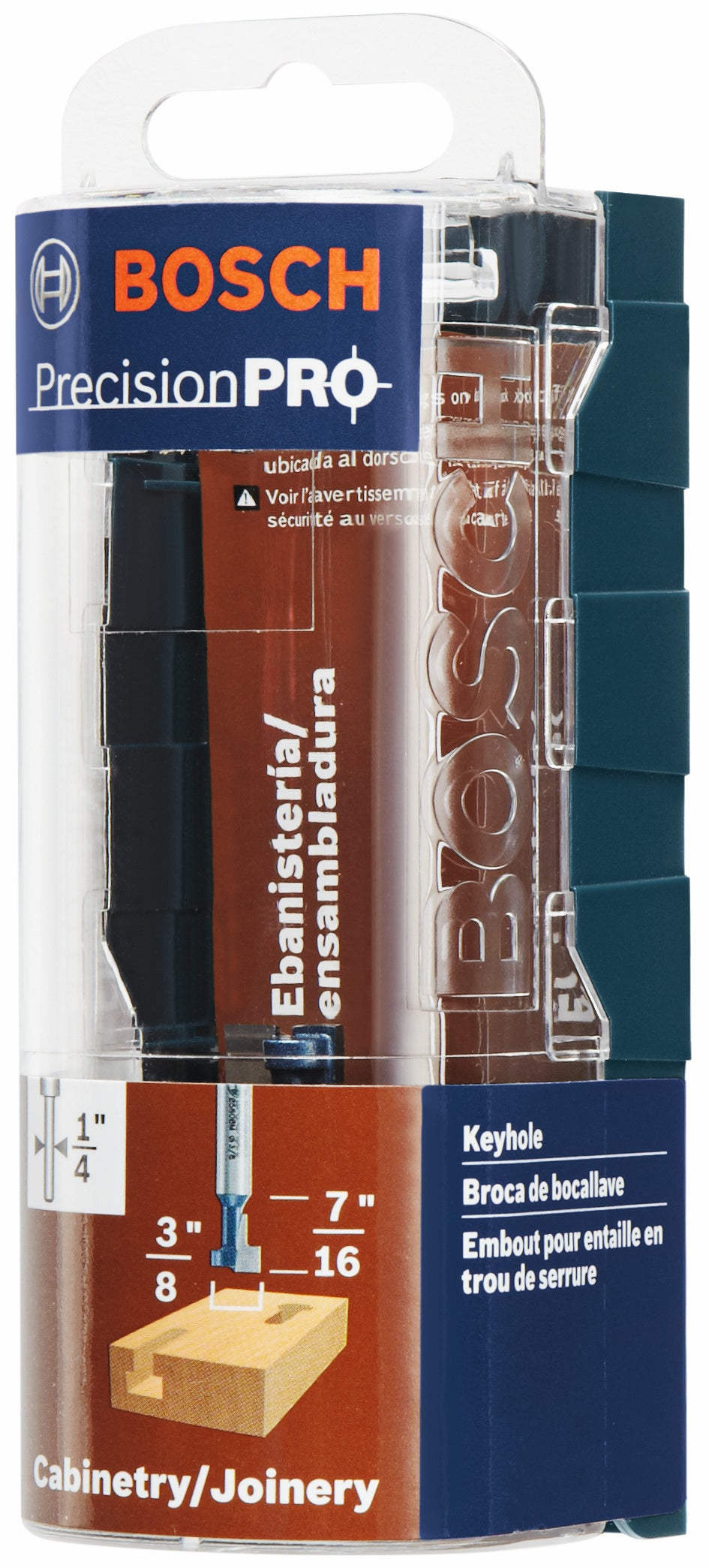 BOSCH 85608MC 3/8 In. Carbide-Tipped Keyhole Router Bit VM Hardware
