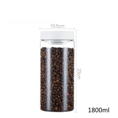 Vacuum Sealed Jug Coffee Beans Airtight Canister SmartPursue™