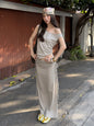 Women's Off-Shoulder Vest & Skirt Two-Piece Set FitiqueFit