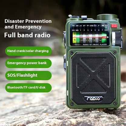 Hand-Crank Generator & Solar Power Bank SmartPursue™