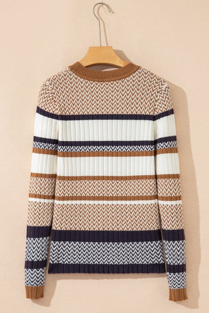 Avery Ribbed Trim Slim Sweater Shop Style & More | Fresh Looks, Everyday Deals & Free Shipping