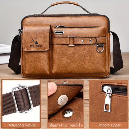 Men's Single-Shoulder Bag, Crossbody Bag, Business Messenger Bag, Shoulder Bag, Handbag, Casual Bag for Men NovaCart