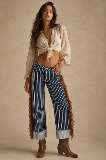 Whiskey Trail Jean Dark Wash GJG DENIM